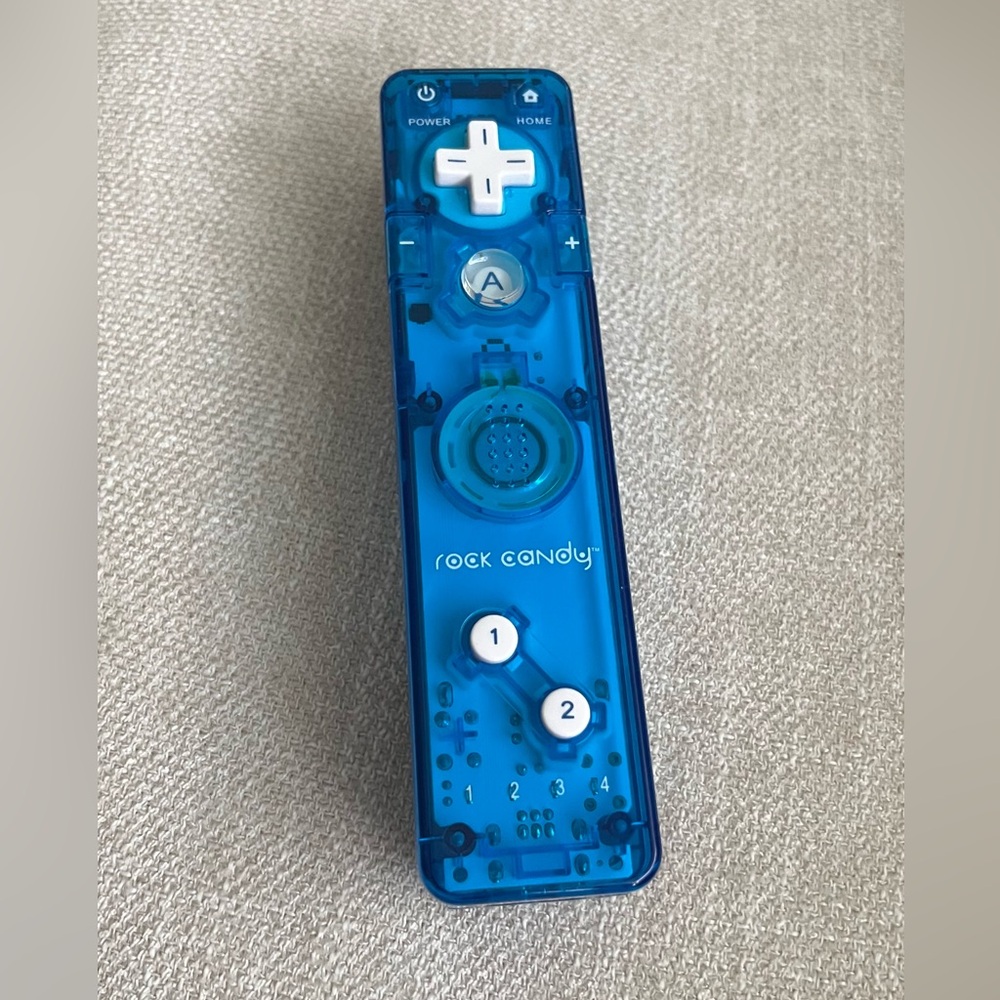 Rock & Candy Transparent Blue Controller